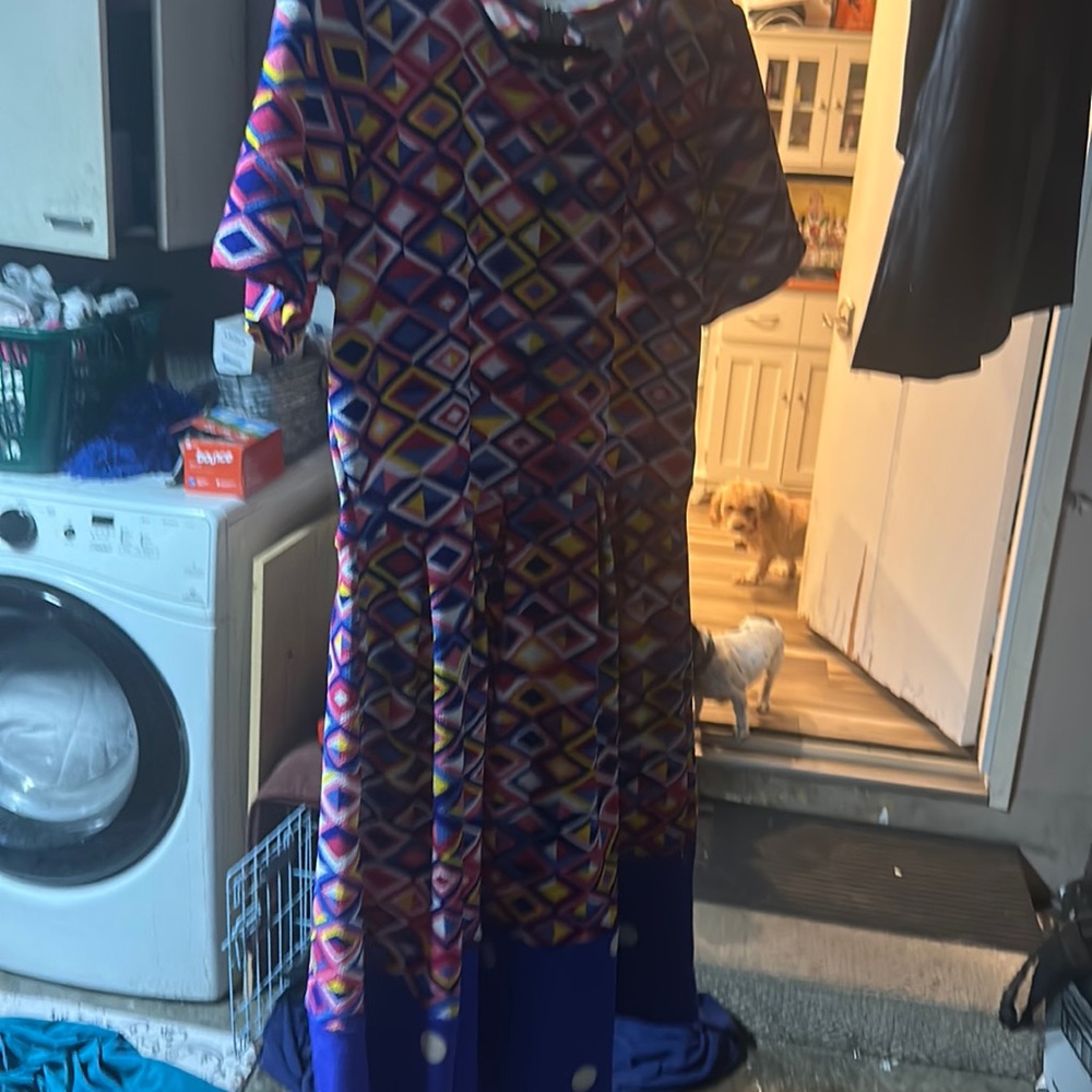 Bright colorful dress
